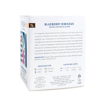 Load image into Gallery viewer, Rishi Tea & Botanicals - Blueberry Hibiscus Organic Herbal Tea Sachets