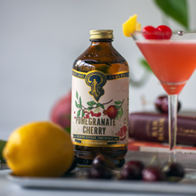 Load image into Gallery viewer, Portland Syrups - Pomegranate Cherry Syrup 12oz - Cocktail/Mocktail Mixer