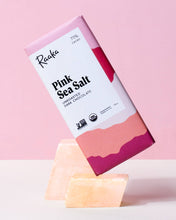 Load image into Gallery viewer, Raaka Chocolate - 71% Pink Sea Salt Chocolate Bar