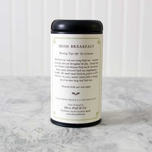 Load image into Gallery viewer, Oliver Pluff & Company - Irish Breakfast - 4 oz Loose Tea in Signature Tea Tin