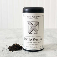 Load image into Gallery viewer, Oliver Pluff & Company - Scottish Breakfast - Loose Tea in Signature Tin
