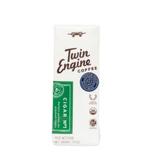 Load image into Gallery viewer, Twin Engine Coffee - "Perfect 1 Pot" Cigar No.1 Traveler 2 oz /Organic Fair Trade: Dark Roast