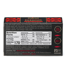 Load image into Gallery viewer, Mina - 4.4 oz Sardines Moroccan Style In Rich Tomato Sauce