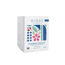 Load image into Gallery viewer, Rishi Tea & Botanicals - Blueberry Hibiscus Organic Herbal Tea Sachets