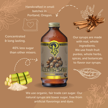 Load image into Gallery viewer, Portland Syrups - Hazelnut Syrup 12 oz - Coffee Syrup