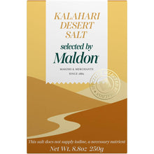 Load image into Gallery viewer, Kalahari Desert Coarse Salt - Selected by Maldon