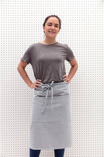 Load image into Gallery viewer, MEEMA - Bistro Apron (long) SOLID BLUE