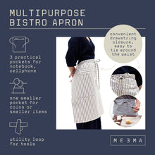 Load image into Gallery viewer, MEEMA - Bistro Apron STRIPED