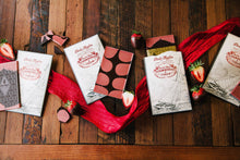 Load image into Gallery viewer, Dick Taylor Craft Chocolate - Chocolate Dipped Strawberries & Cream