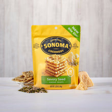 Load image into Gallery viewer, Sonoma Creamery Cheese Crisps - Savory Seed