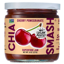 Load image into Gallery viewer, Chia Smash - Cherry Pomegranate Chia Smash - Superfood Jam