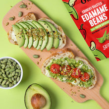 Load image into Gallery viewer, Crunchy Roasted Edamame (Sriracha)