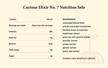 Load image into Gallery viewer, SINGLE Curious Elixir No. 7 NA Cocktail