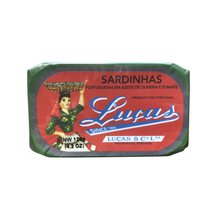 Load image into Gallery viewer, Portugalia Imports - Luças Sardines in Olive Oil and Tomato