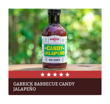 Load image into Gallery viewer, Gabrick BBQ Sauce Co. | Texas BBQ Sauce - Candy Jalapeño BBQ Sauce