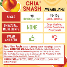 Load image into Gallery viewer, Chia Smash - Apricot Chia Smash - Superfood Jam
