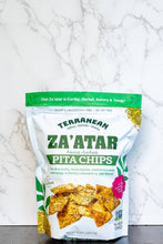 Load image into Gallery viewer, Terranean Herbs & Spices - Za'atar Twice-Baked Pita Chips