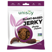 Load image into Gallery viewer, Unisoy Vegan Jerky - 3.5 oz Smoky Chipotle Unisoy Plant-Based Jerky