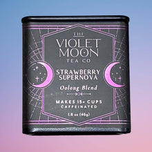 Load image into Gallery viewer, The Violet Moon Tea Co. - Strawberry Supernova Loose Leaf Tea Blend 15+ Cups