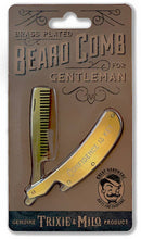 Load image into Gallery viewer, Trixie & Milo - Folding Beard Comb – mens gifts
