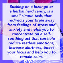 Load image into Gallery viewer, Laki Naturals - Functional Herbal Lozenges - Calm Mood: Calm Mood - Lavender Chamomile