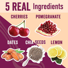 Load image into Gallery viewer, Chia Smash - Cherry Pomegranate Chia Smash - Superfood Jam