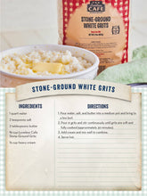 Load image into Gallery viewer, The Loveless Cafe - Stone Ground white Grits 2 lbs.