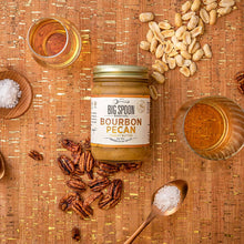 Load image into Gallery viewer, Big Spoon Roasters - Bourbon Pecan Peanut Butter: Mini 3 oz Jar