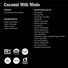 Load image into Gallery viewer, Raaka- 60% Coconut Milk Mini Chocolate Bars