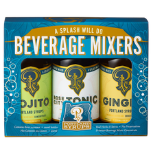 Load image into Gallery viewer, Portland Syrups - Gift Set - Blue Classic Cocktail Drink Mixers