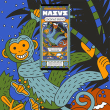 Load image into Gallery viewer, Seattle Chocolate Presents MAEVE - Coconut Island (Coconut Sea Salt) Truffle Bar