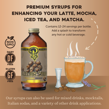 Load image into Gallery viewer, Portland Syrups - Hazelnut Syrup 12 oz - Coffee Syrup