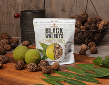 Load image into Gallery viewer, Hammons Wild Black Walnuts - Fancy Large Black Walnuts (8oz)