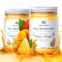 Load image into Gallery viewer, TrueSeaMoss - MANGO AND PINEAPPLE SEA MOSS GEL: 1 Pack