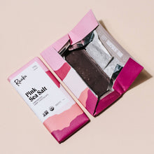 Load image into Gallery viewer, Raaka Chocolate - 71% Pink Sea Salt Chocolate Bar