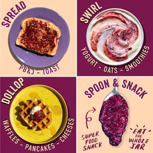 Load image into Gallery viewer, Chia Smash - Cherry Pomegranate Chia Smash - Superfood Jam