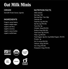 Load image into Gallery viewer, Raaka Chocolate - 58% Oat Milk Mini Chocolate Bars