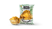 Load image into Gallery viewer, EVIL SNACKS - Evil Snacks Crunchy Mushroom Chips Sour Cream Flavor 2oz Bag