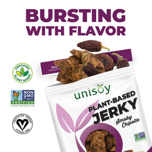 Load image into Gallery viewer, Unisoy Vegan Jerky - 3.5 oz Smoky Chipotle Unisoy Plant-Based Jerky
