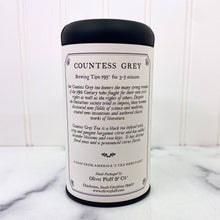 Load image into Gallery viewer, Oliver Pluff & Company - Countess Grey Tea - Loose Tea in Signature Tea Tin