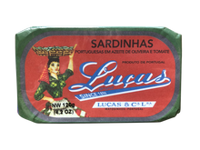 Load image into Gallery viewer, Portugalia Imports - Luças Sardines in Olive Oil and Tomato