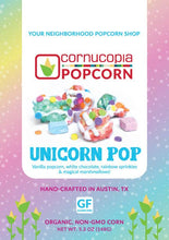 Load image into Gallery viewer, Cornucopia Popcorn - Unicorn POP Signature Bag