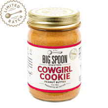 Load image into Gallery viewer, Big Spoon Roasters - Cowgirl Cookie Peanut Butter: 13 oz Jar