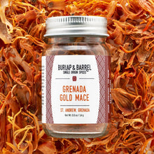 Load image into Gallery viewer, Burlap & Barrel - Grenada Gold Mace - Single Origin Spice & Seasoning: 0.5 oz glass jar
