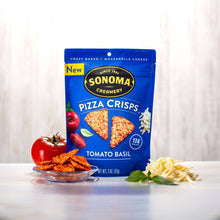Load image into Gallery viewer, Sonoma Creamery - Tomato Basil Pizza Crisps
