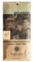 Load image into Gallery viewer, Askinosie Chocolate - Coconut Milk Ecuador Chocolate Bar
