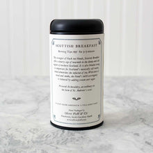 Load image into Gallery viewer, Oliver Pluff &amp; Company - Scottish Breakfast - Loose Tea in Signature Tin
