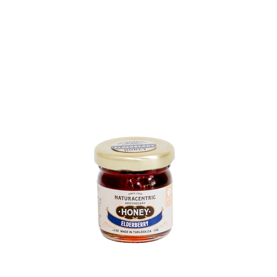Naturacentric - Herbal Infused Mini Honey: Elderberry