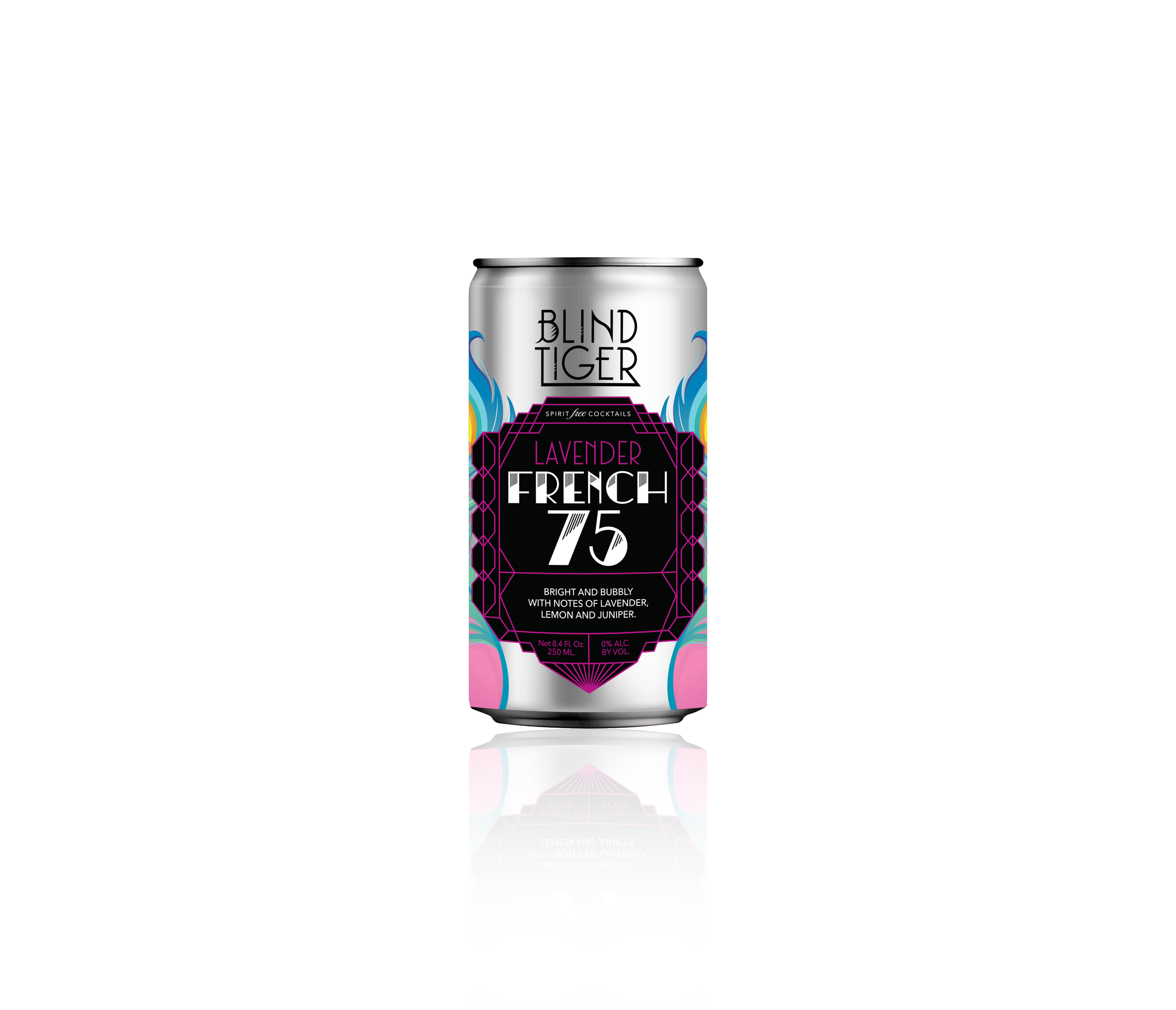 Blind Tiger Spirit-Free Cocktails - Lavender French 75 RTD (can