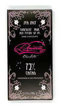 Load image into Gallery viewer, L&#39;Amourette Chocolat - 72% Dark Chocolate with Sea Salt
